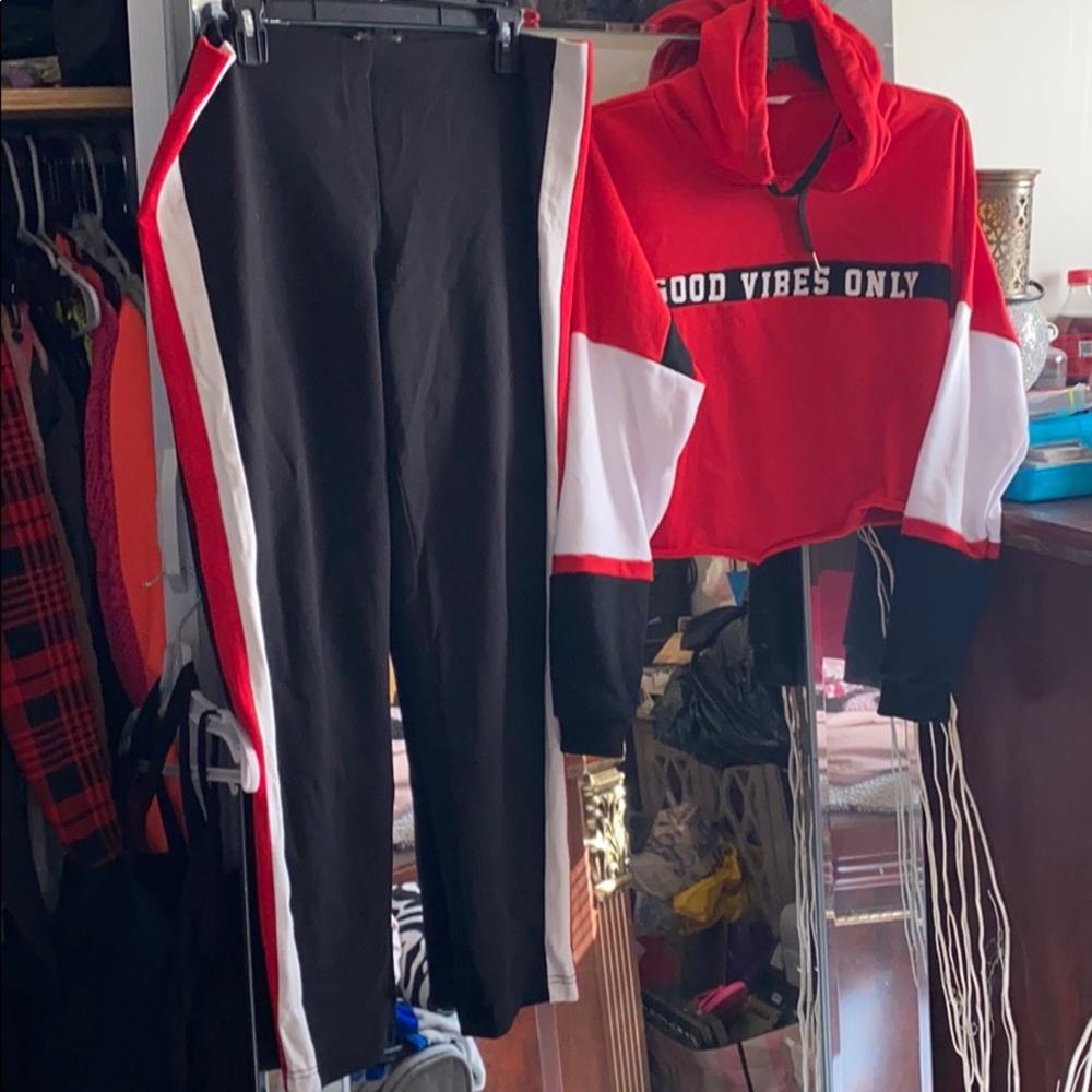 COZY CROP TOP SET